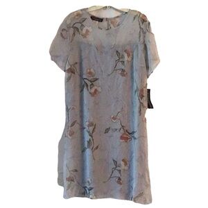 Impression Workshop Brand Light Blue Floral Dress